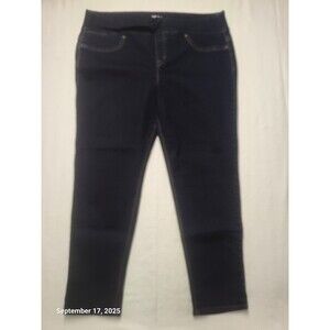 Style & Co Jeans Womens XXL Blue Denim Curvy Jegging Stretch High Waist Pull On